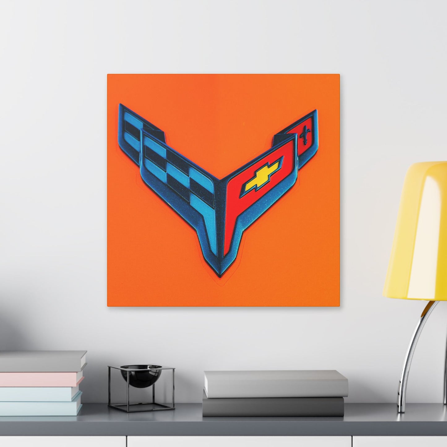 Classic Stretched Canvas - Corvette