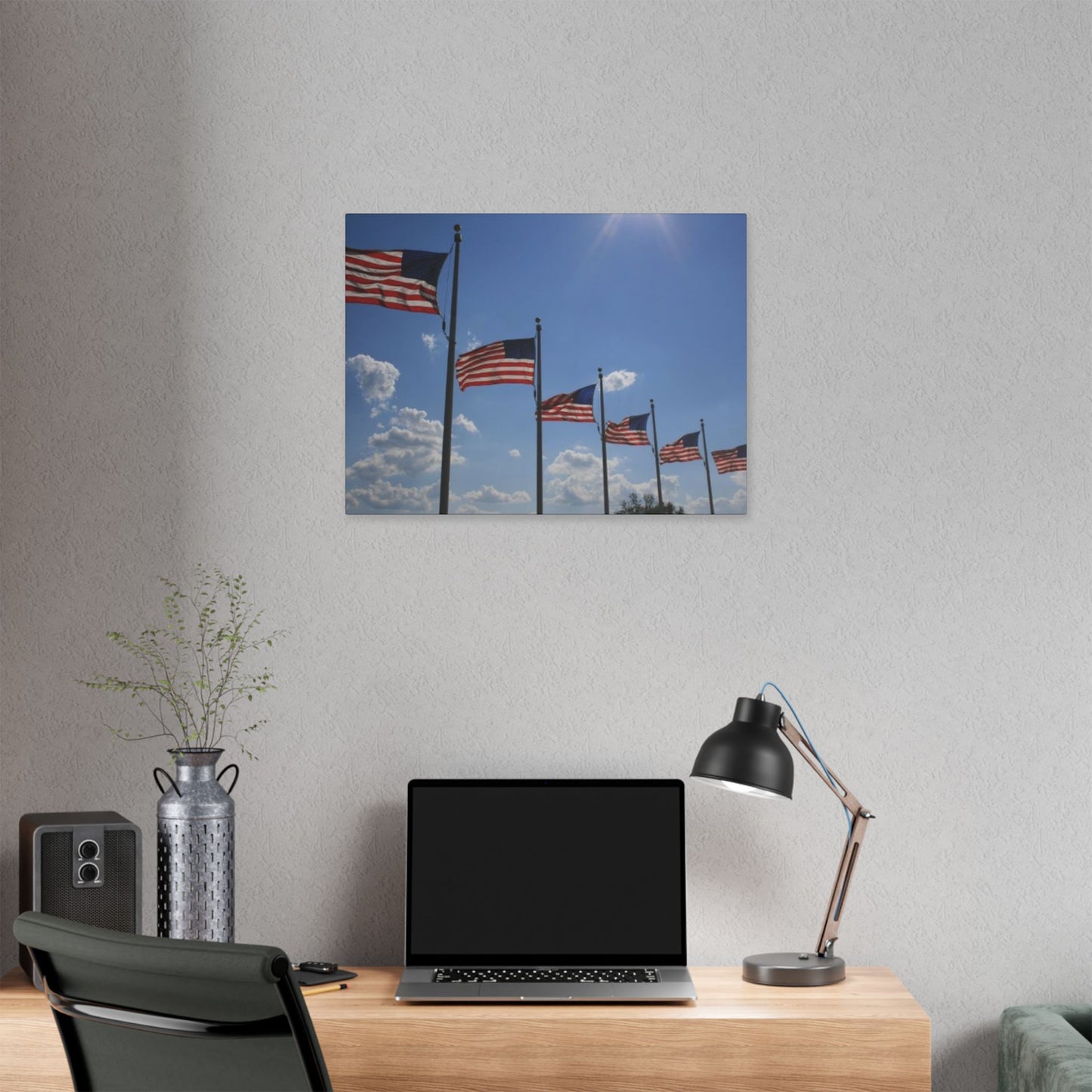 Classic Stretched Canvas - Flags