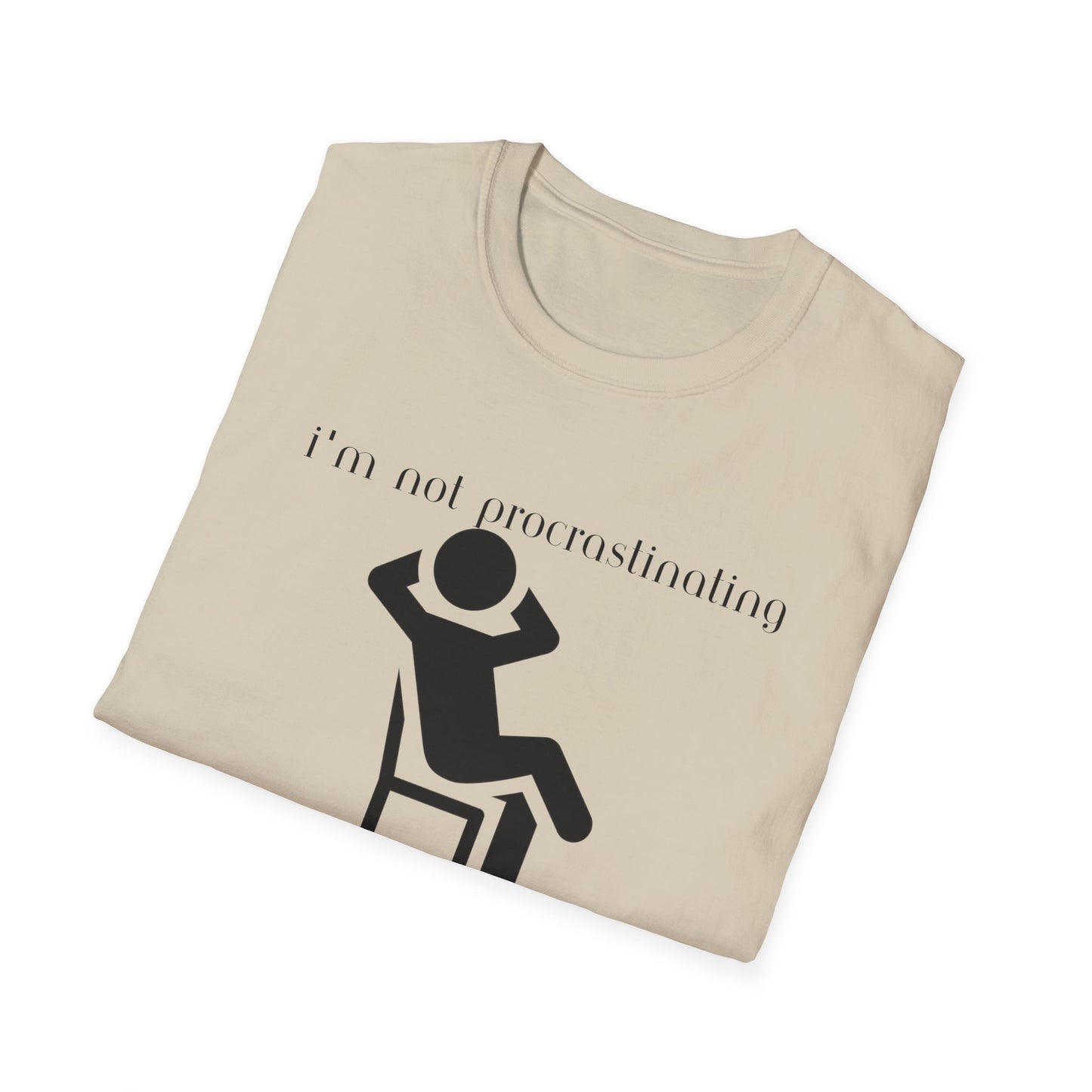 Unisex Softstyle T-Shirt - Procrastinating