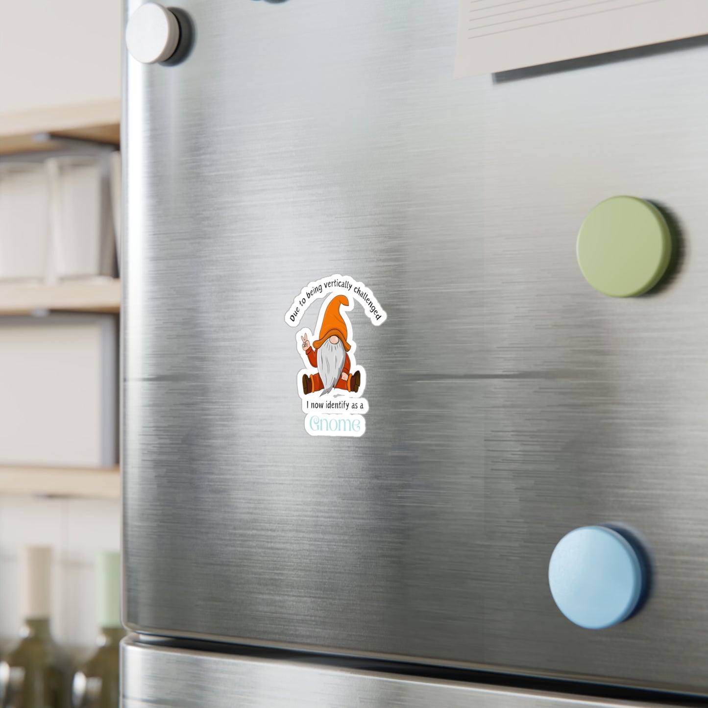 Kiss-Cut Vinyl Decals - Gnome
