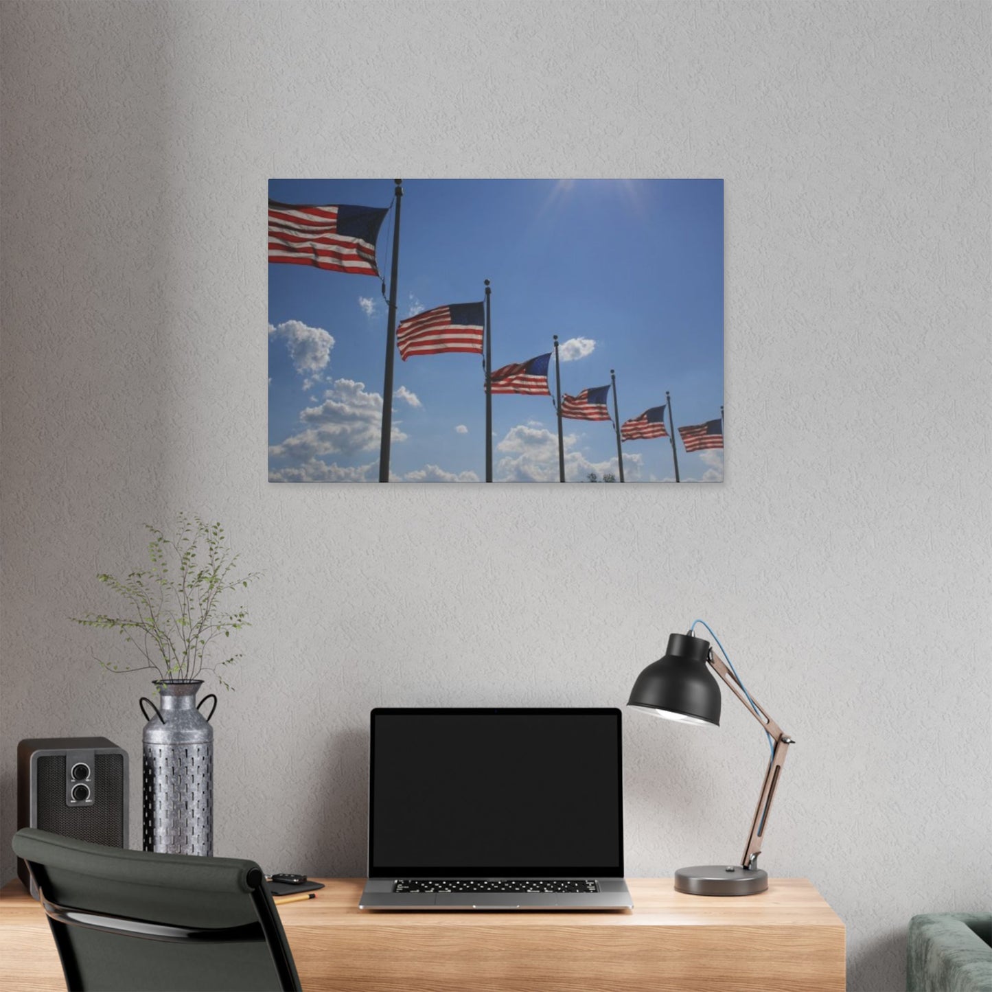 Classic Stretched Canvas - Flags