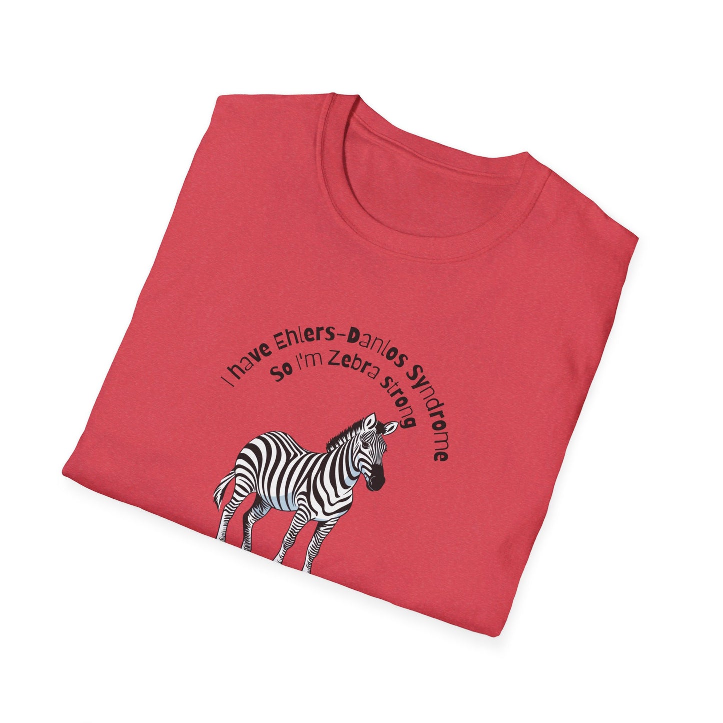 Unisex Softstyle T-Shirt - EDS Zebra
