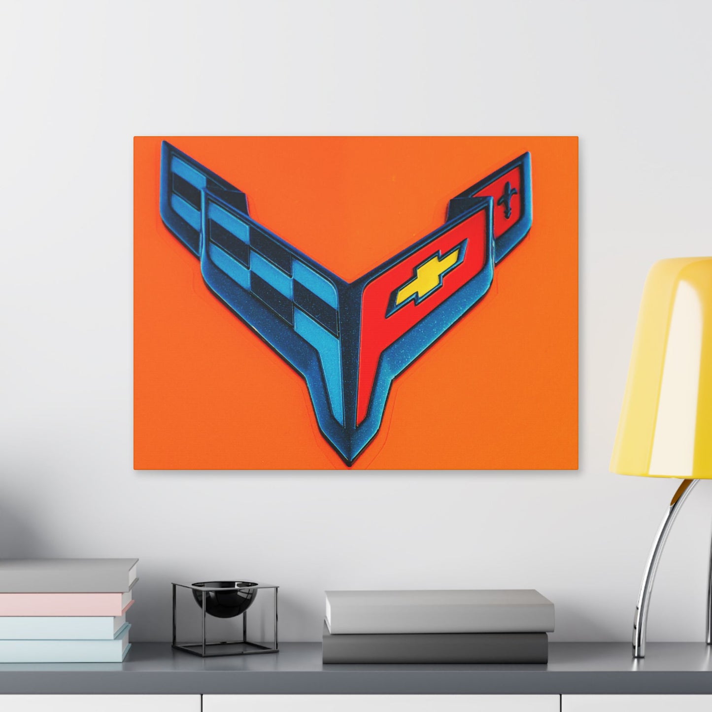 Classic Stretched Canvas - Corvette
