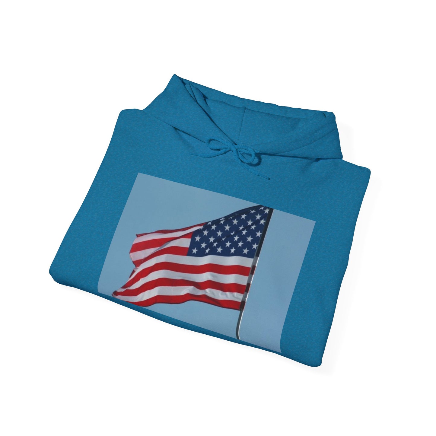 Unisex Heavy Blend™ Hooded Sweatshirt - USA Flag