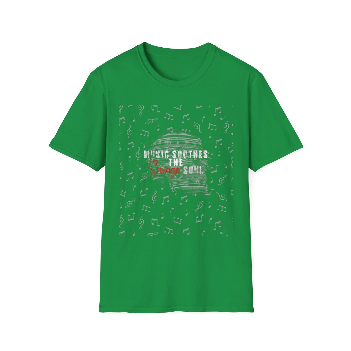 Unisex Softstyle T-Shirt - Music Soothes