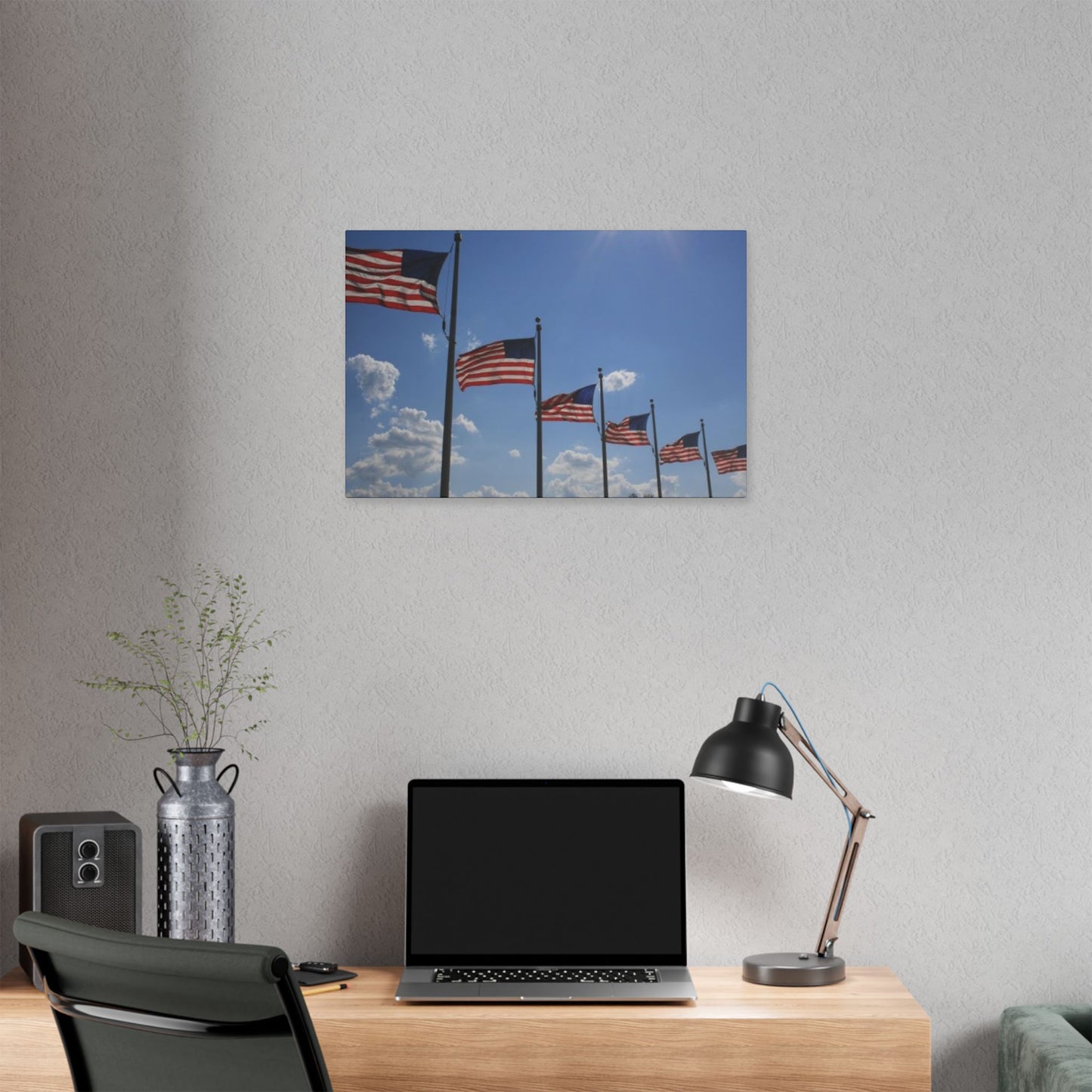 Classic Stretched Canvas - Flags