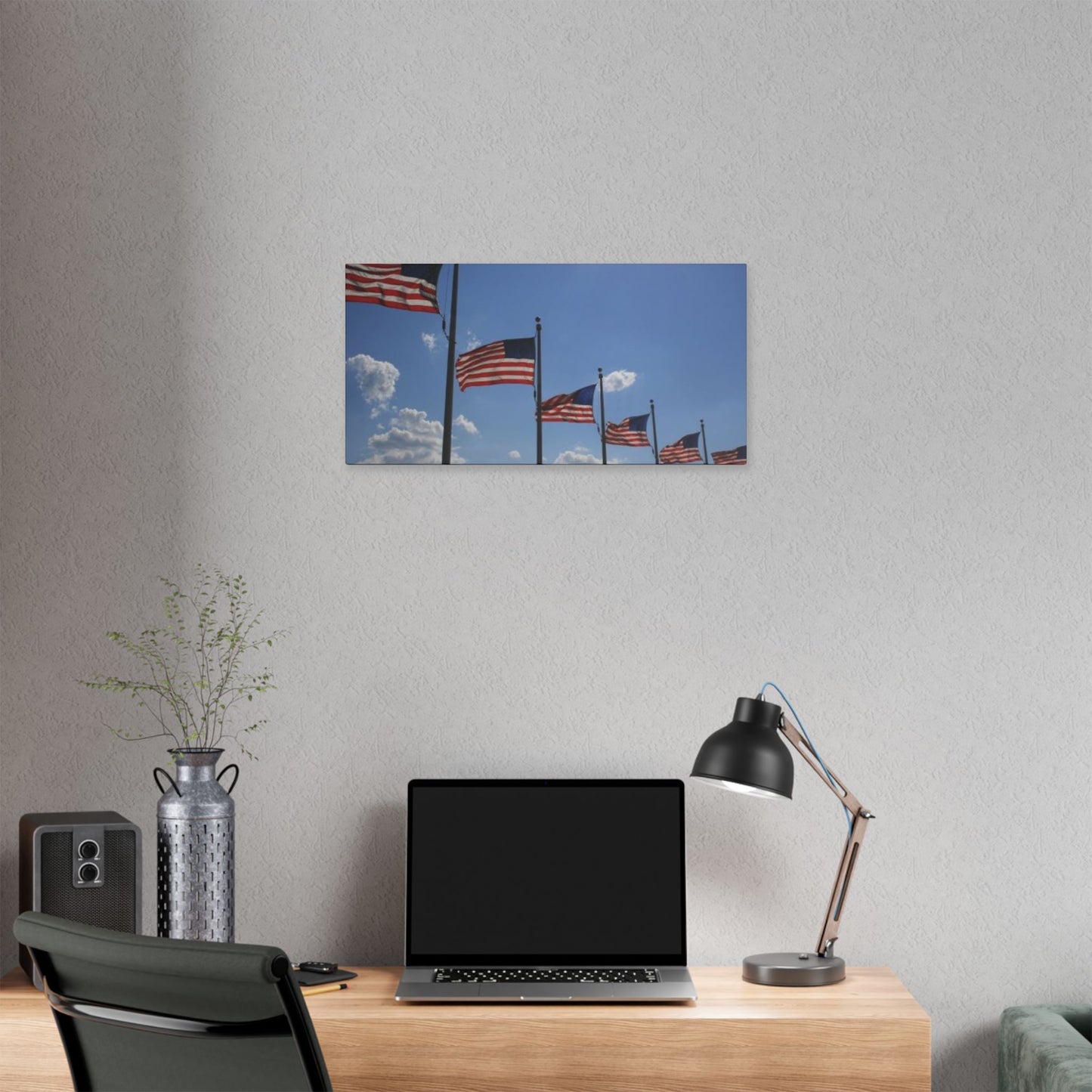 Classic Stretched Canvas - Flags