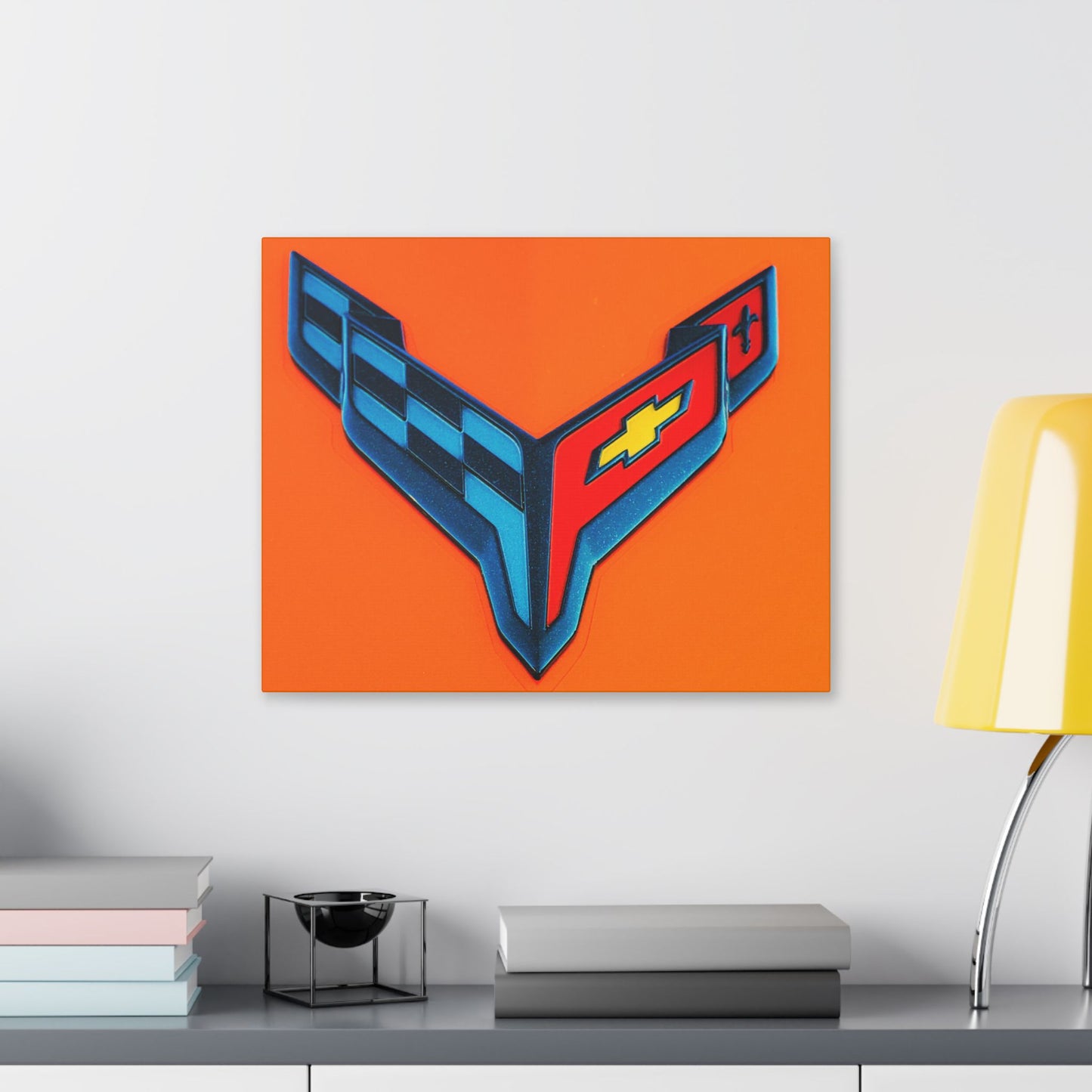 Classic Stretched Canvas - Corvette