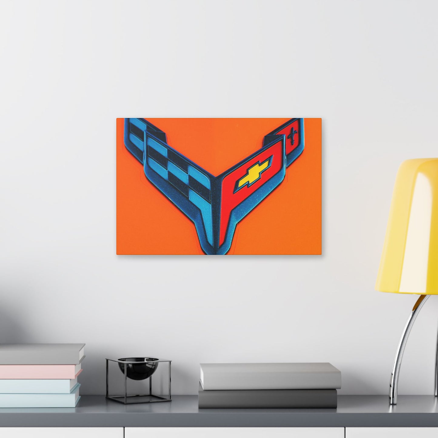 Classic Stretched Canvas - Corvette