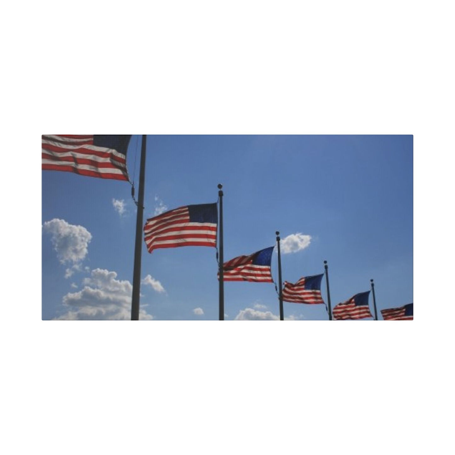 Classic Stretched Canvas - Flags