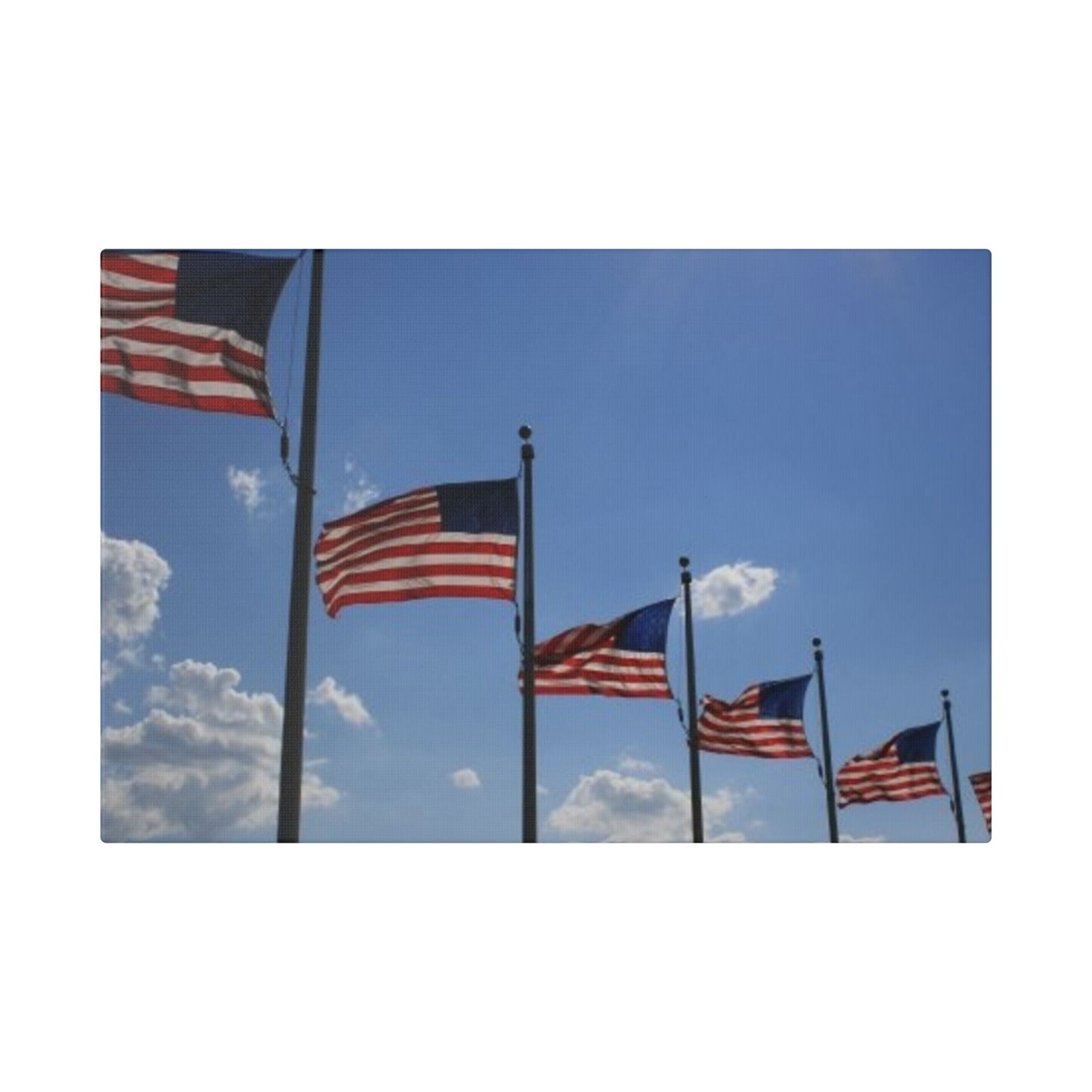 Classic Stretched Canvas - Flags