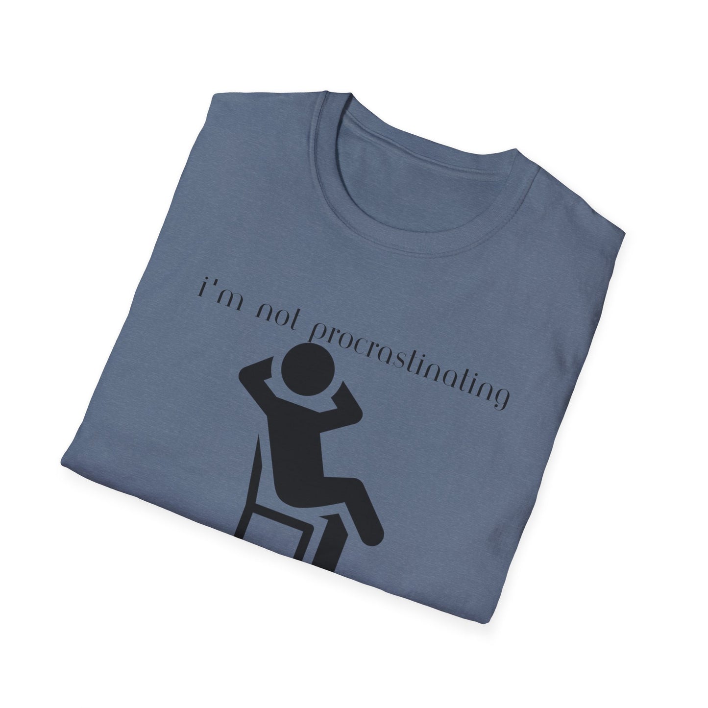 Unisex Softstyle T-Shirt - Procrastinating