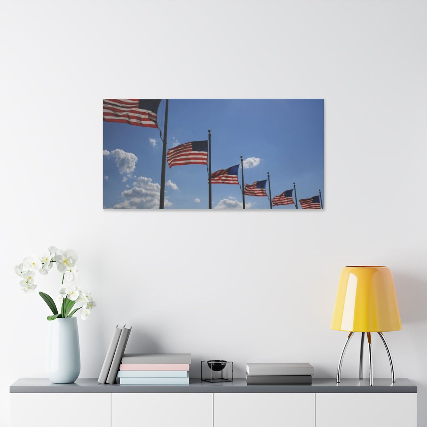 Classic Stretched Canvas - Flags