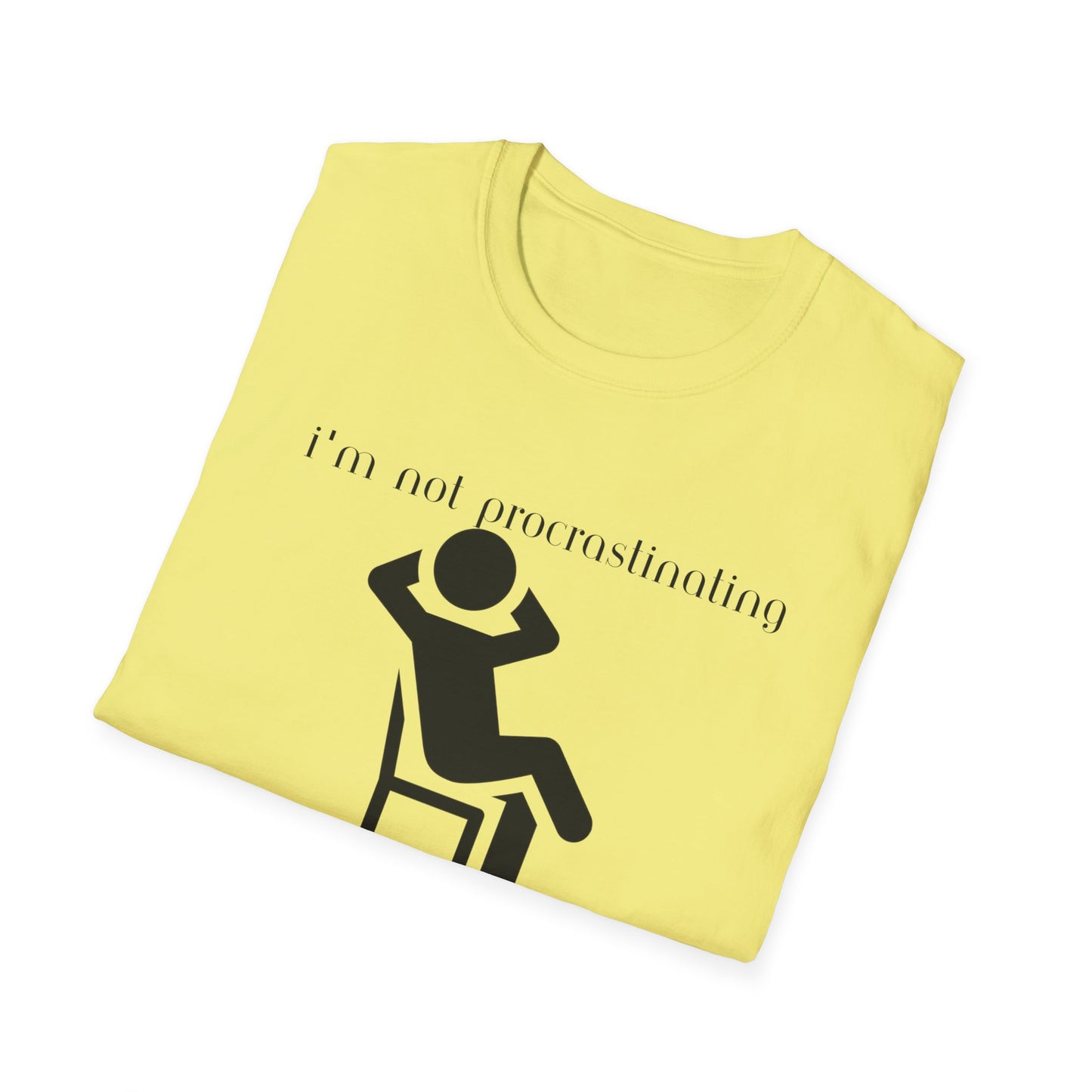 Unisex Softstyle T-Shirt - Procrastinating
