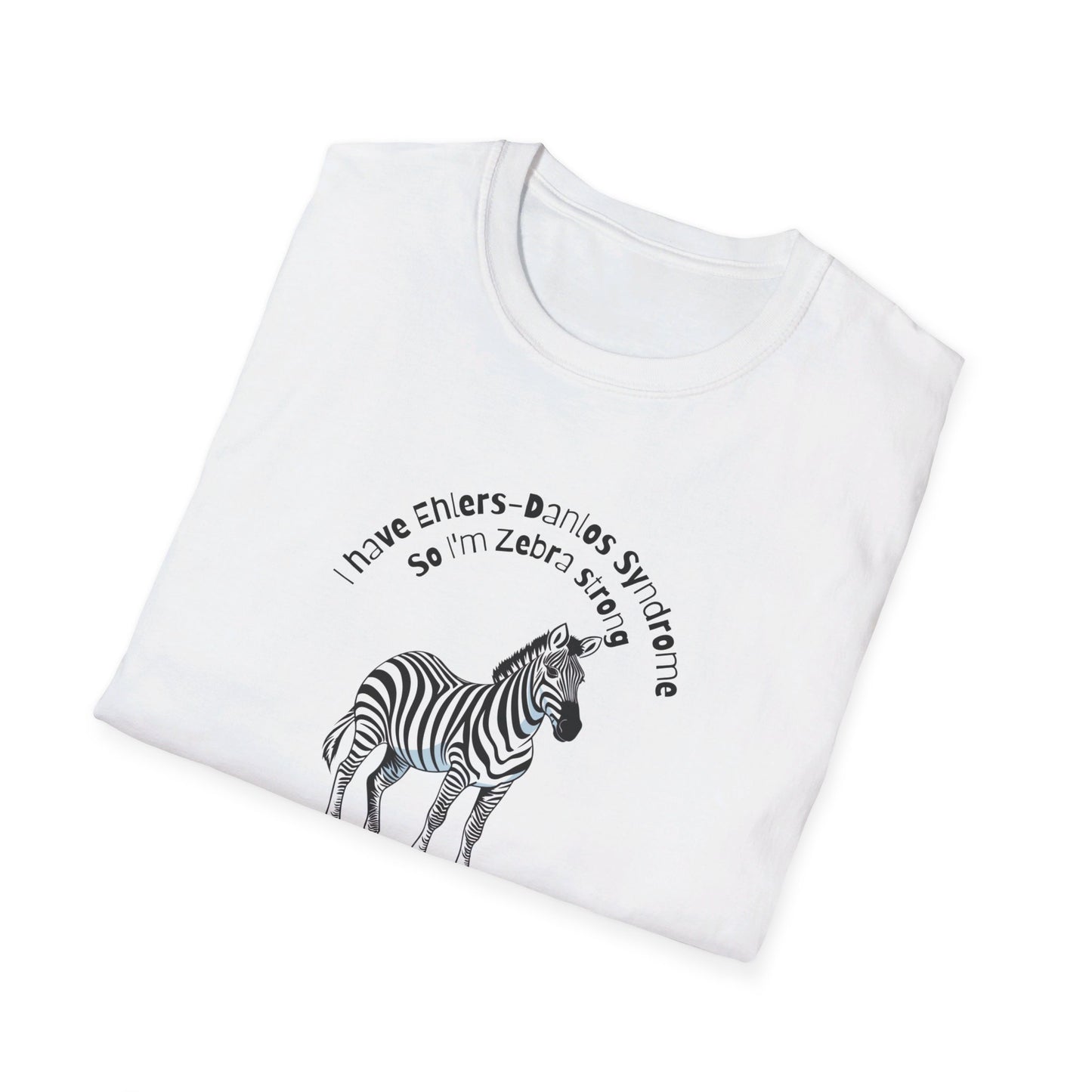 Unisex Softstyle T-Shirt - EDS Zebra