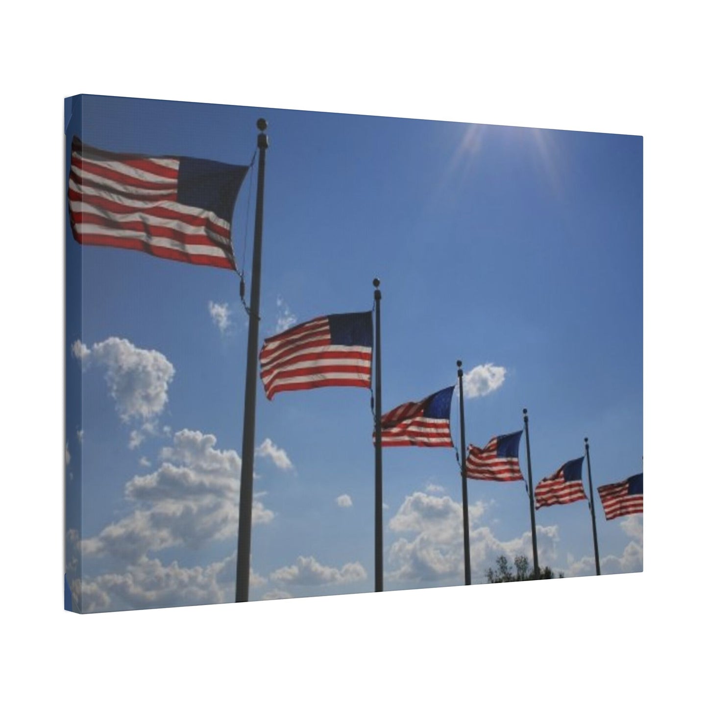 Classic Stretched Canvas - Flags