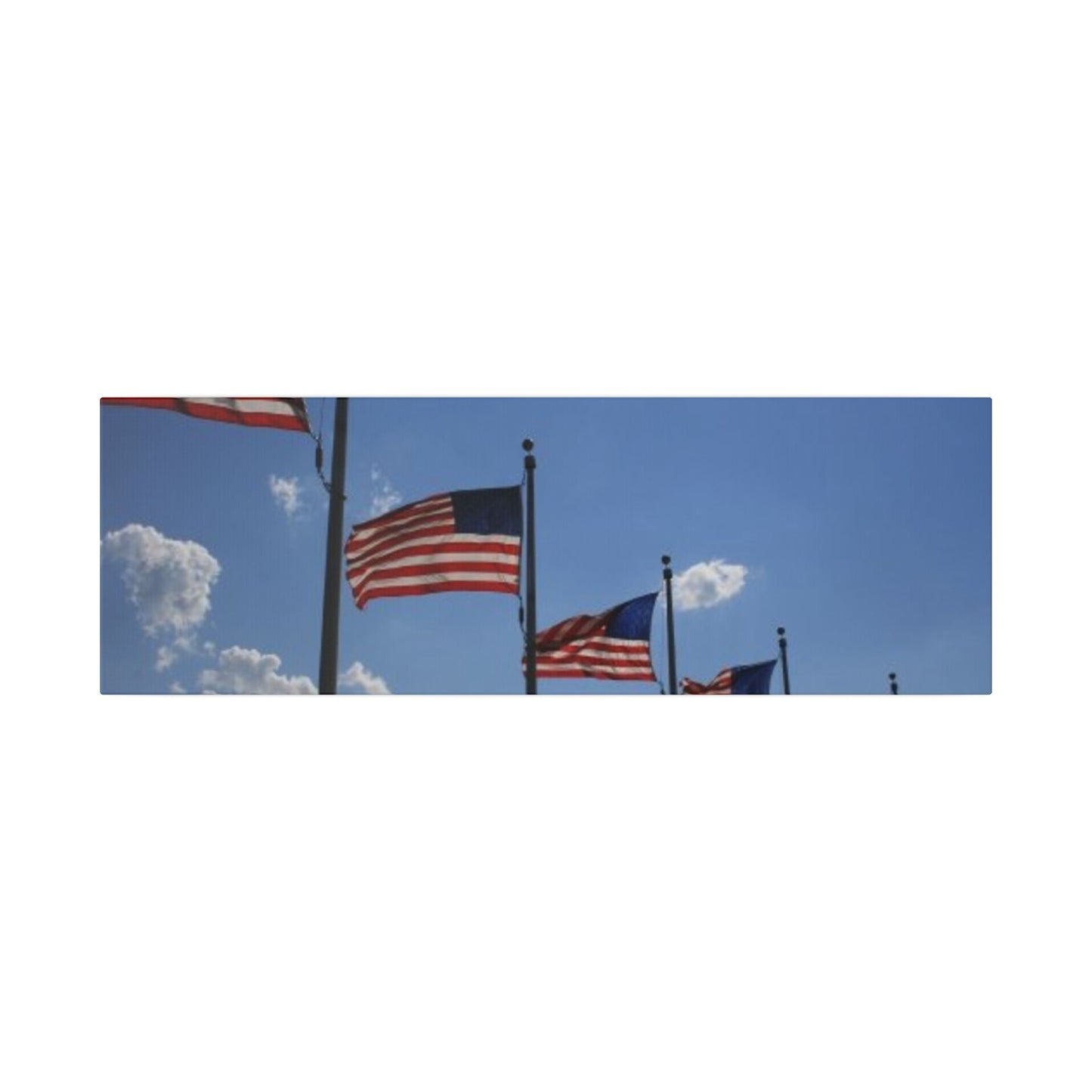 Classic Stretched Canvas - Flags