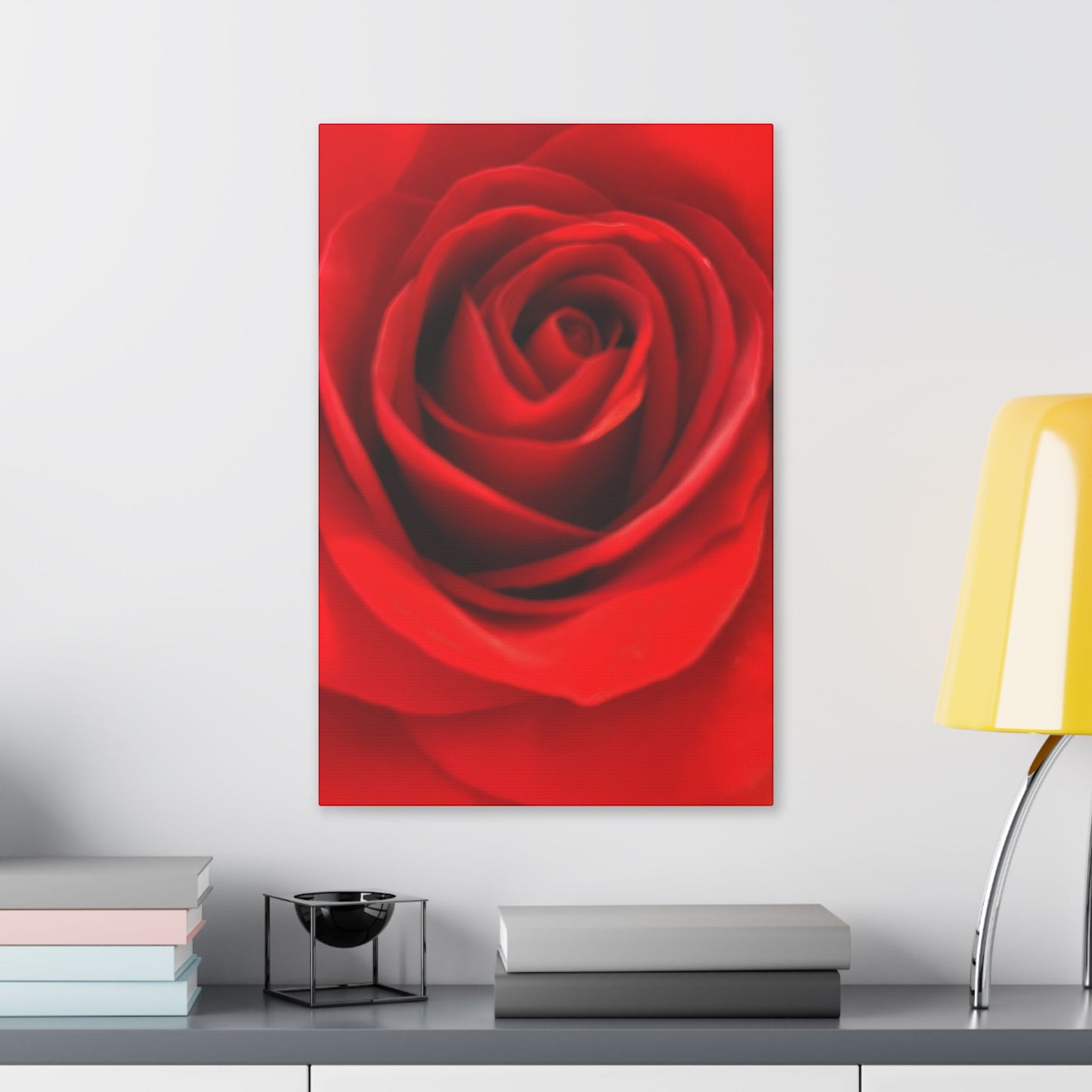 Classic Stretched Canvas - Rose