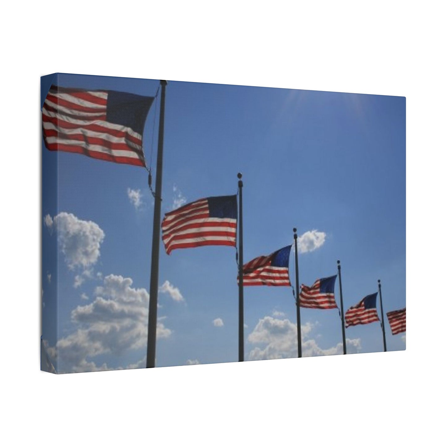 Classic Stretched Canvas - Flags