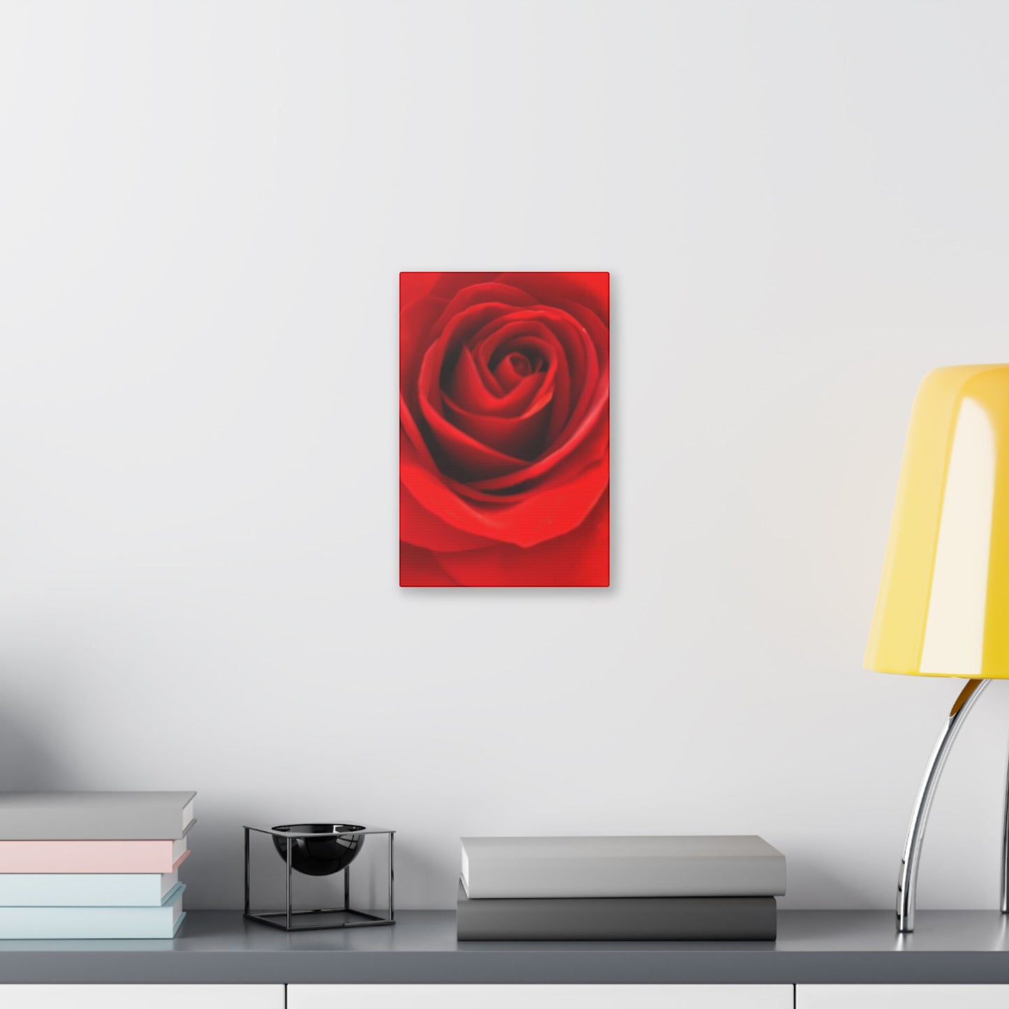 Classic Stretched Canvas - Rose