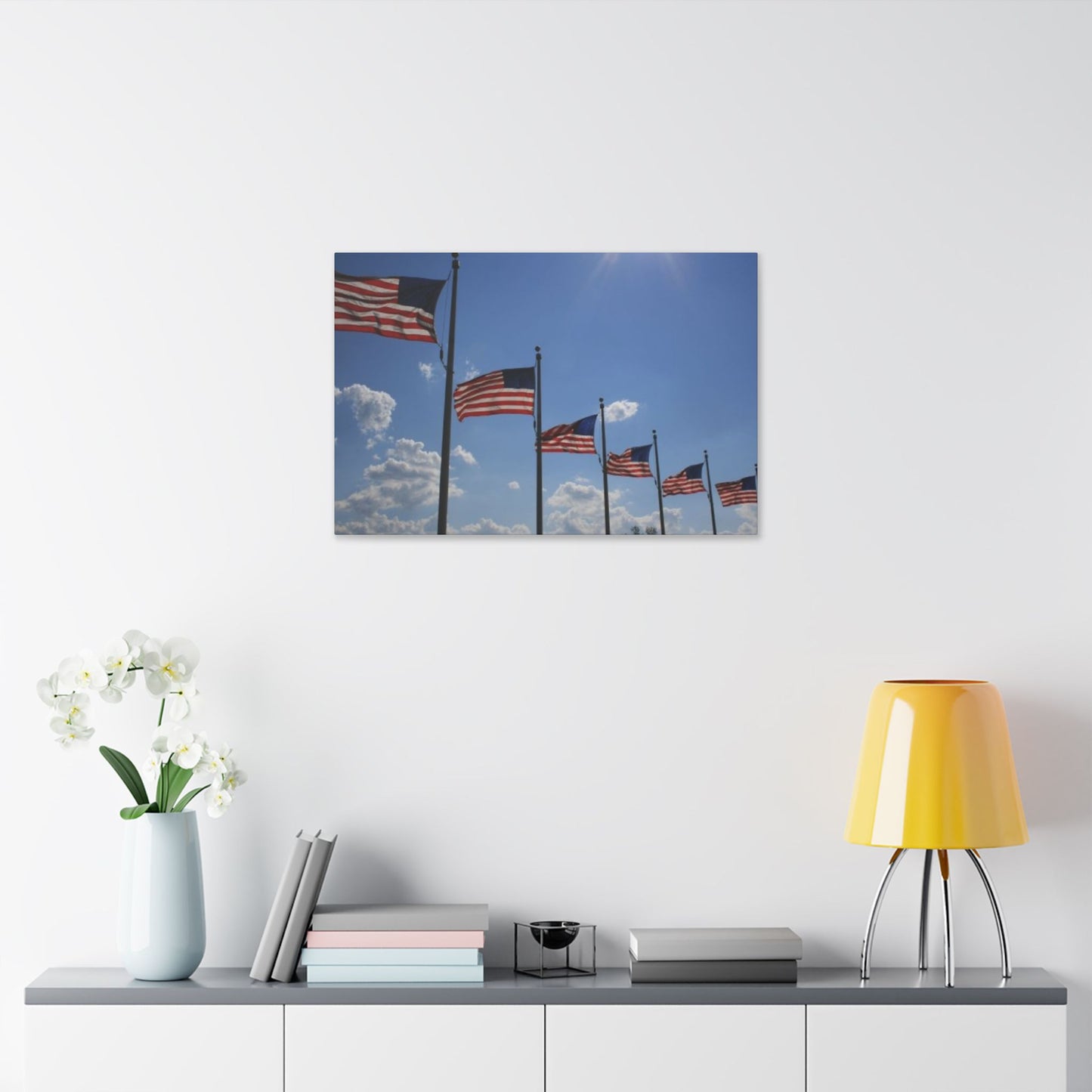 Classic Stretched Canvas - Flags