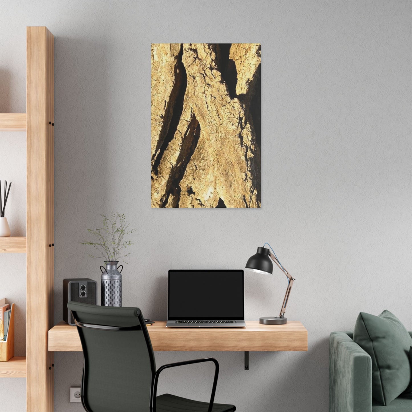 Classic Stretched Canvas - Wood