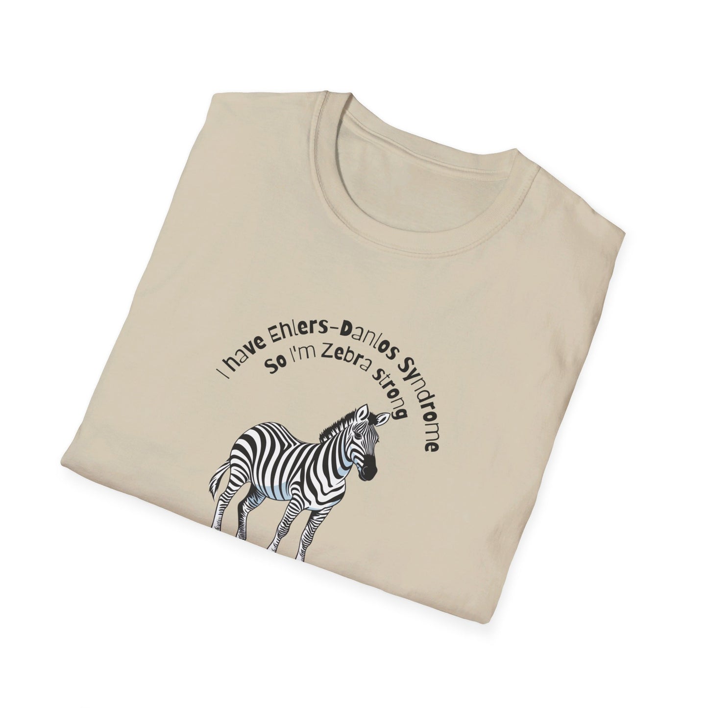 Unisex Softstyle T-Shirt - EDS Zebra