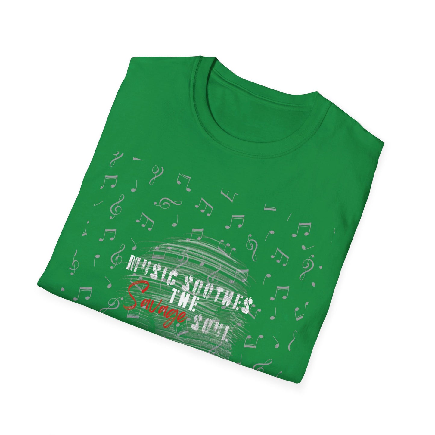 Unisex Softstyle T-Shirt - Music Soothes