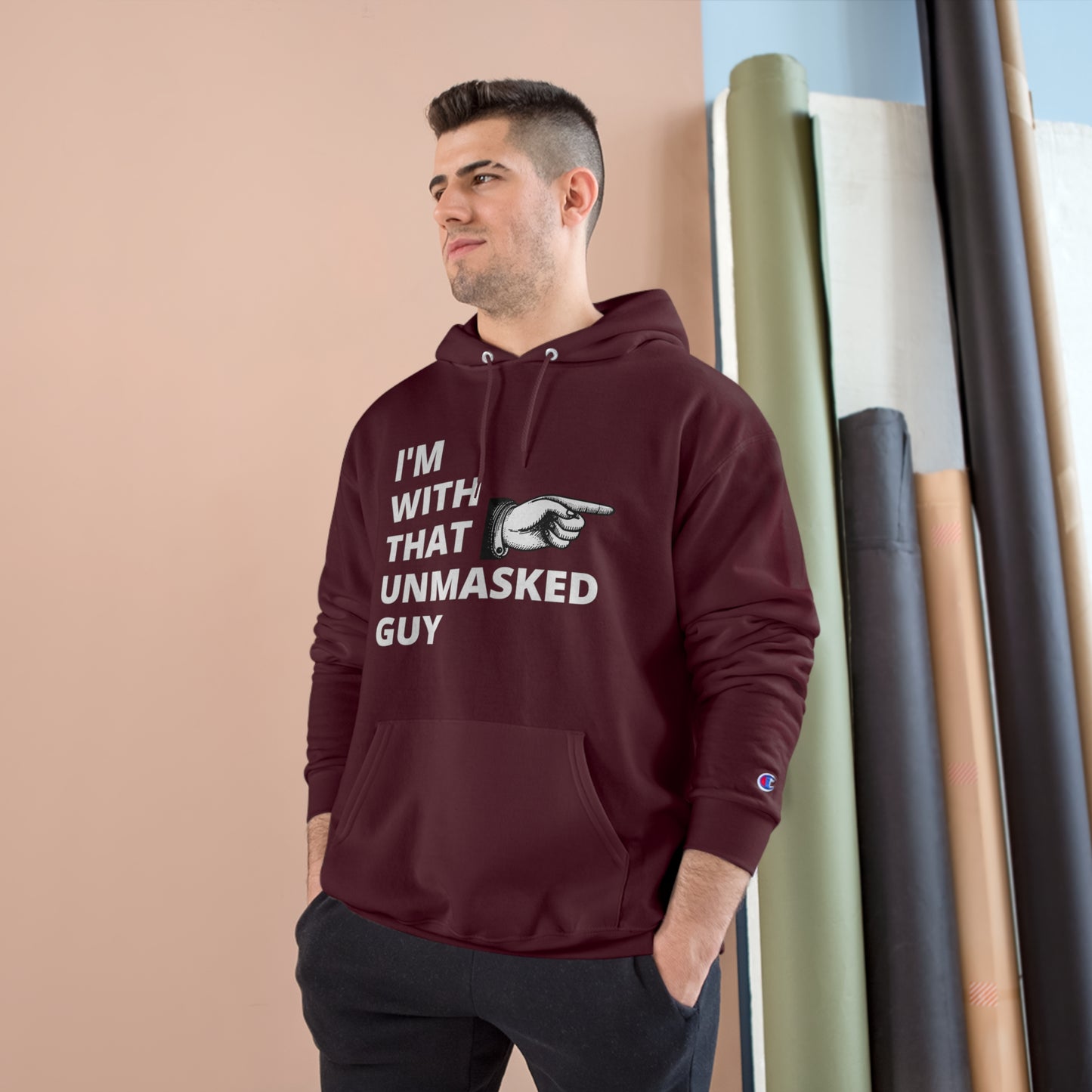 Champion Hoodie - Unmasked