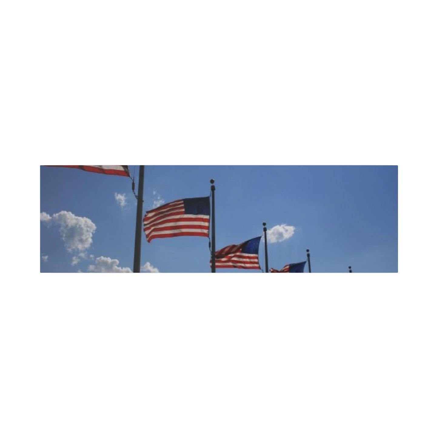 Classic Stretched Canvas - Flags