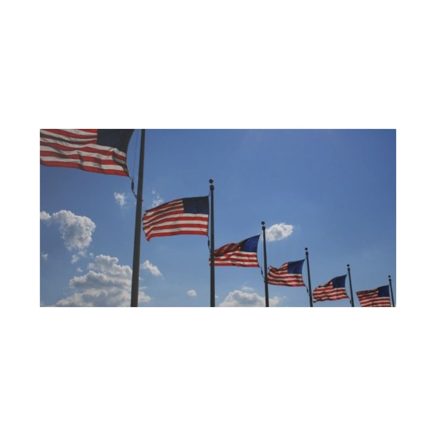 Classic Stretched Canvas - Flags