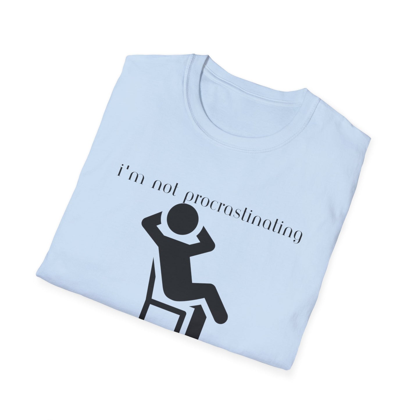 Unisex Softstyle T-Shirt - Procrastinating