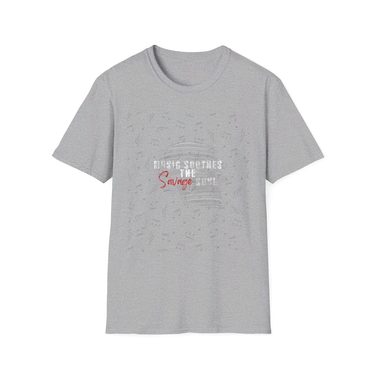 Unisex Softstyle T-Shirt - Music Soothes