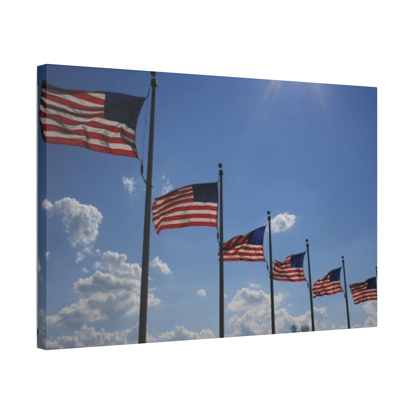 Classic Stretched Canvas - Flags