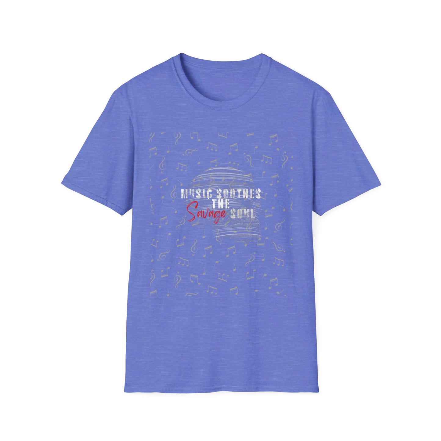 Unisex Softstyle T-Shirt - Music Soothes