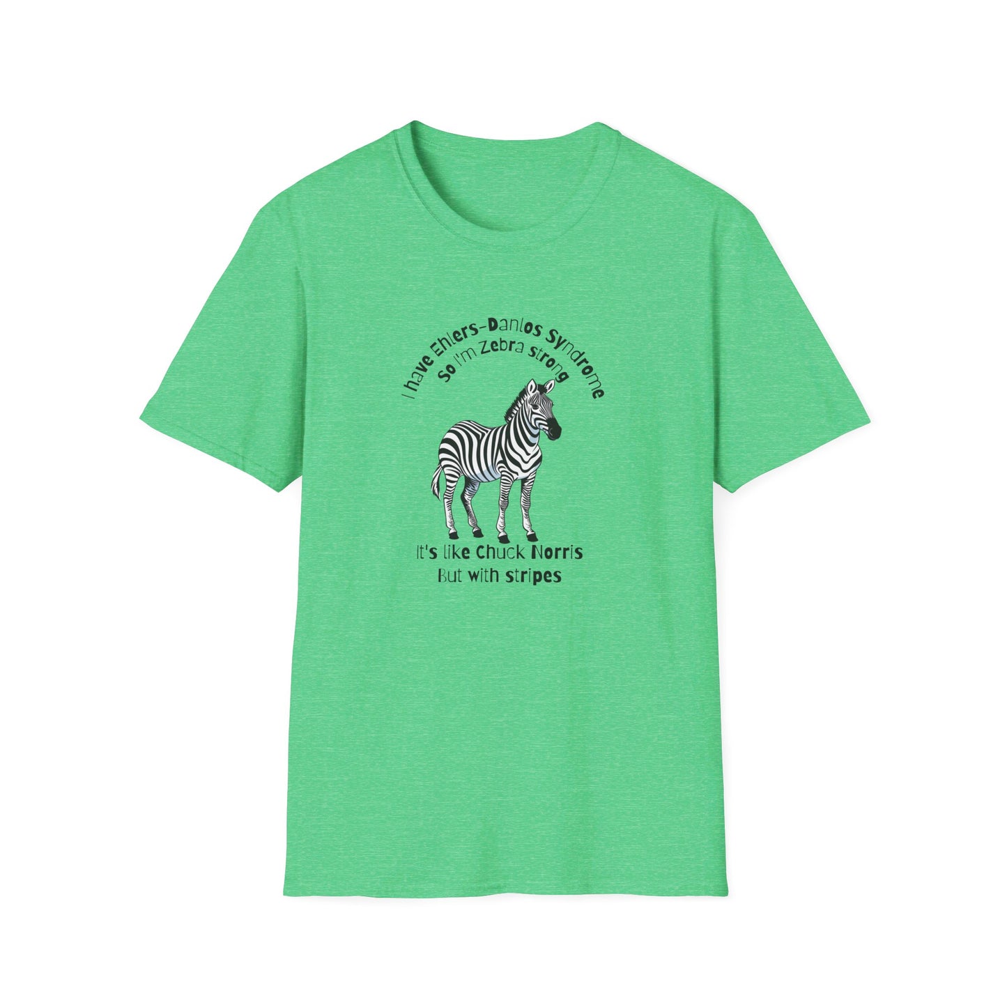 Unisex Softstyle T-Shirt - EDS Zebra