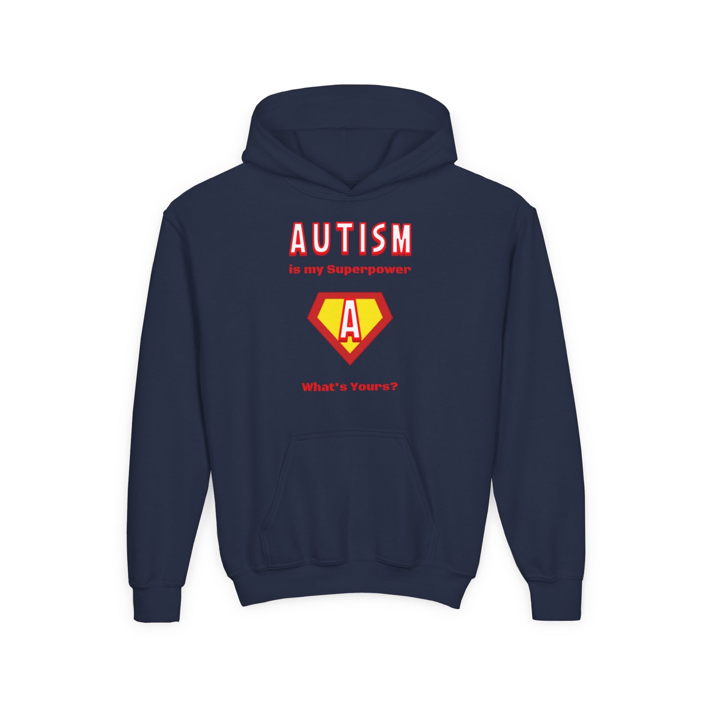 Youth Heavy Blend Hooded Sweatshirt - Superpower