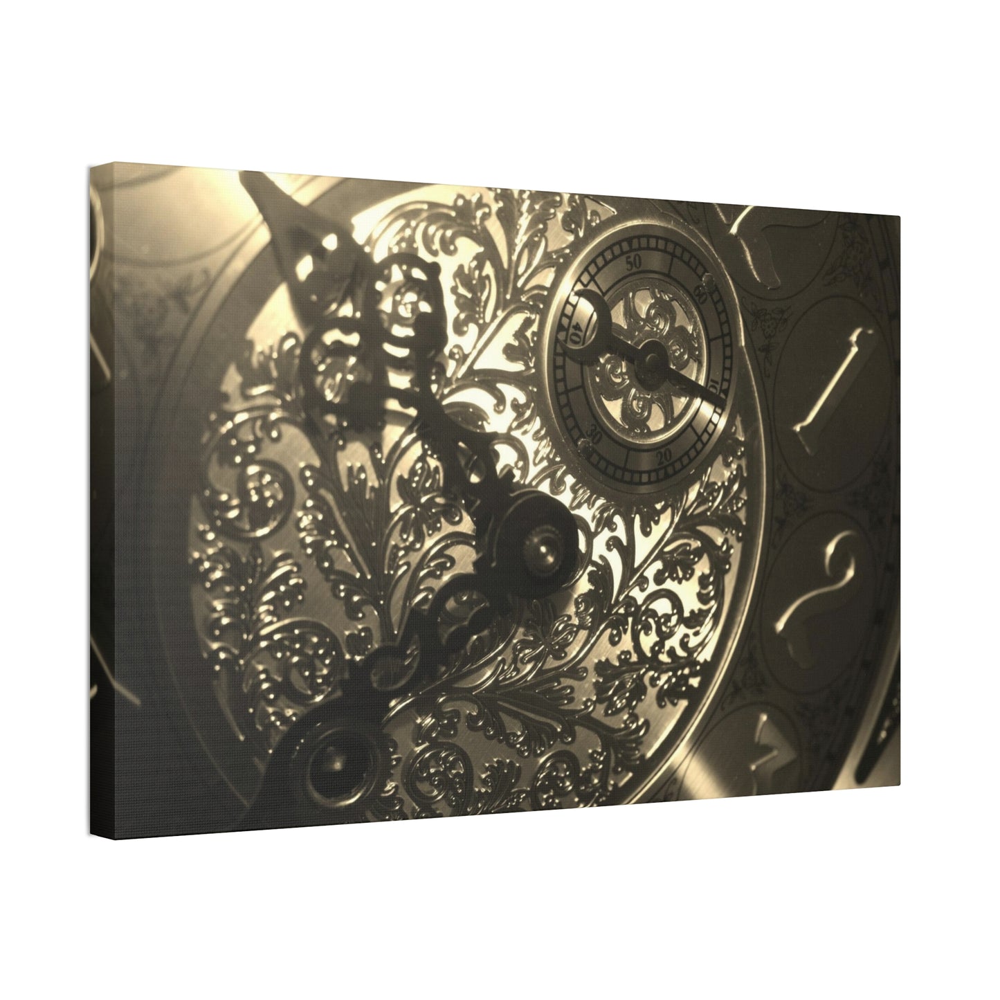 Canvas Stretched, 1.5'' - Grandfather Clock