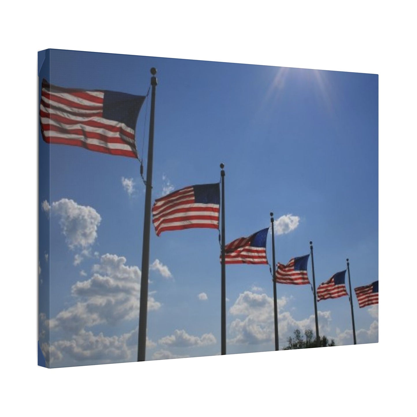 Classic Stretched Canvas - Flags