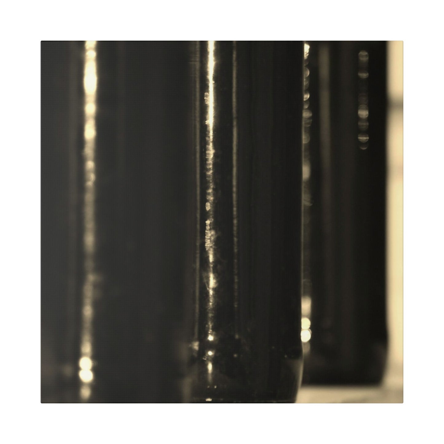 Classic Stretched Canvas - Glass Bottles