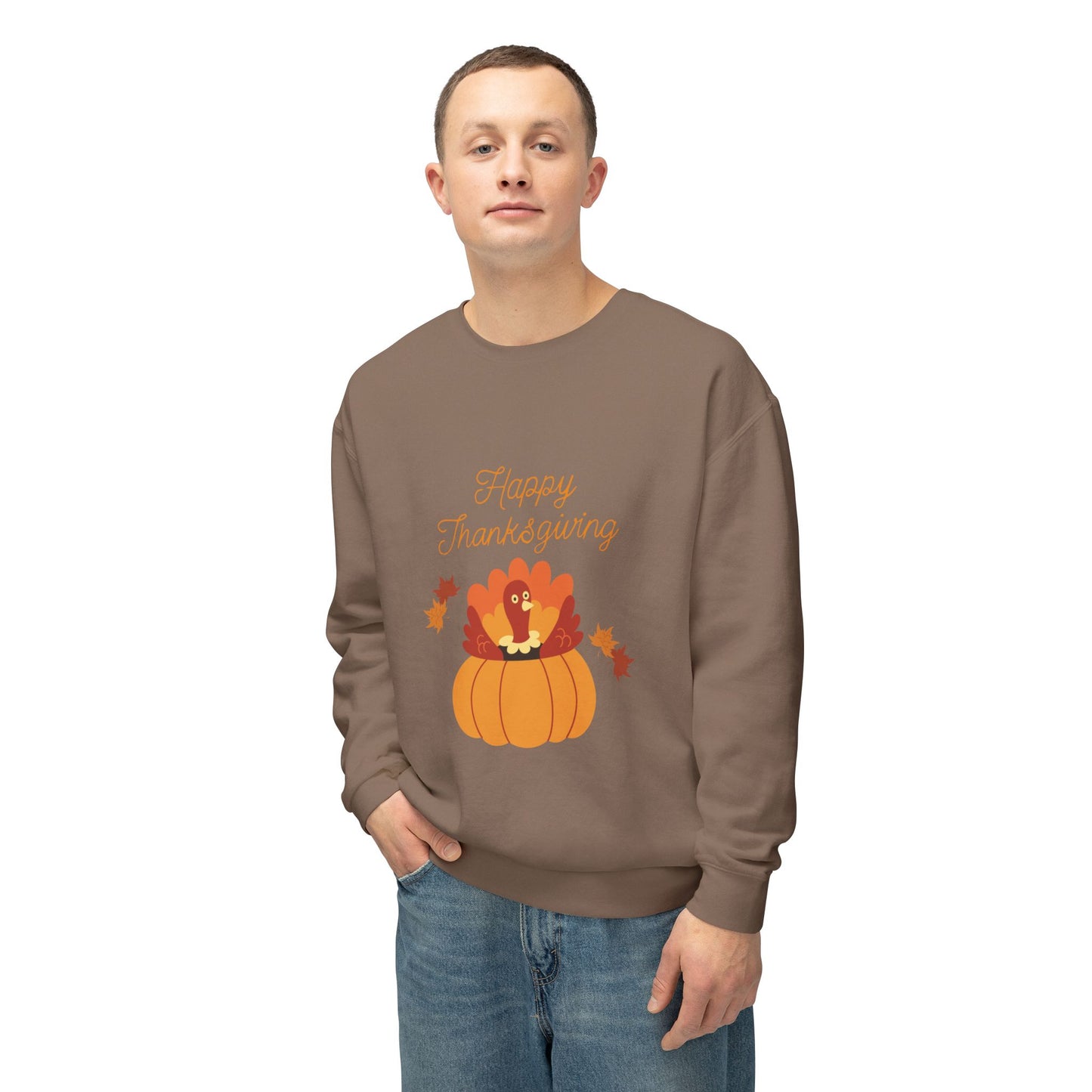 Thanksgiving Crewneck Sweatshirt, Cozy Fall Sweater, Holiday Apparel, Cute Thanksgiving Gift, Family Gathering Outfit