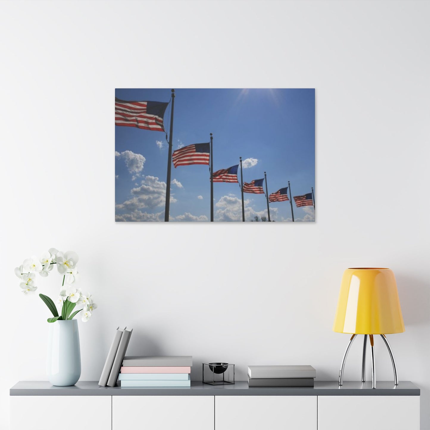 Classic Stretched Canvas - Flags
