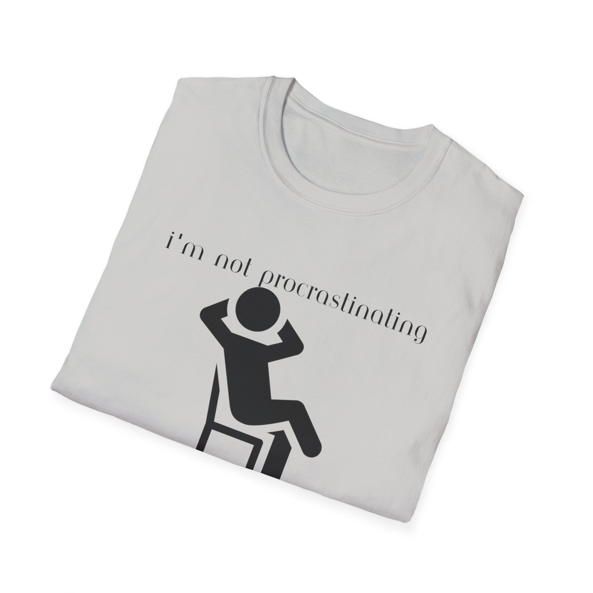 Unisex Softstyle T-Shirt - Procrastinating