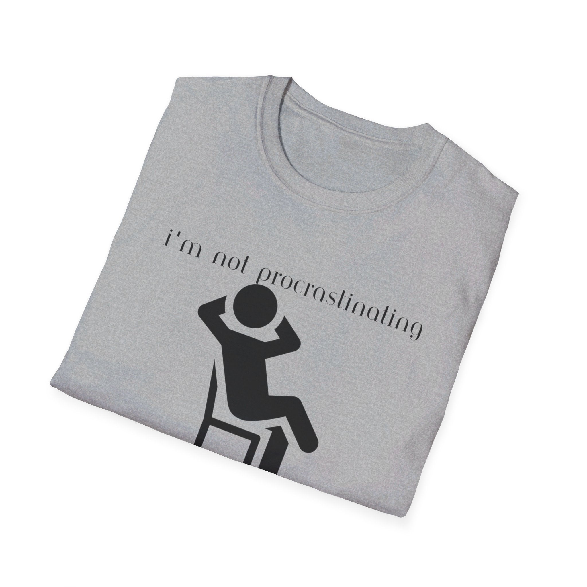 Unisex Softstyle T-Shirt - Procrastinating