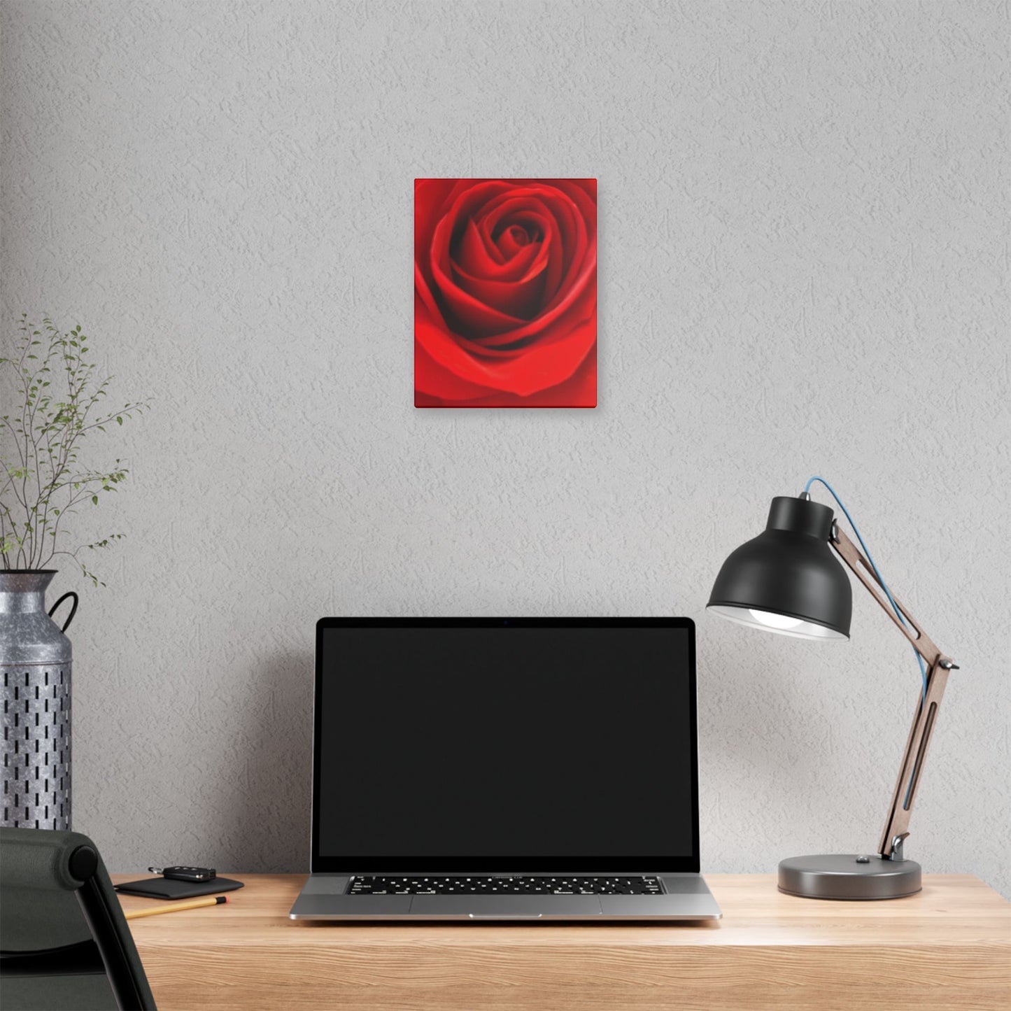 Classic Stretched Canvas - Rose