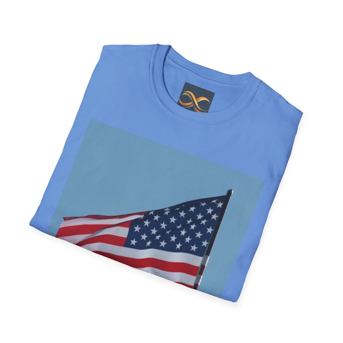 Unisex Softstyle T-Shirt - USA Flag