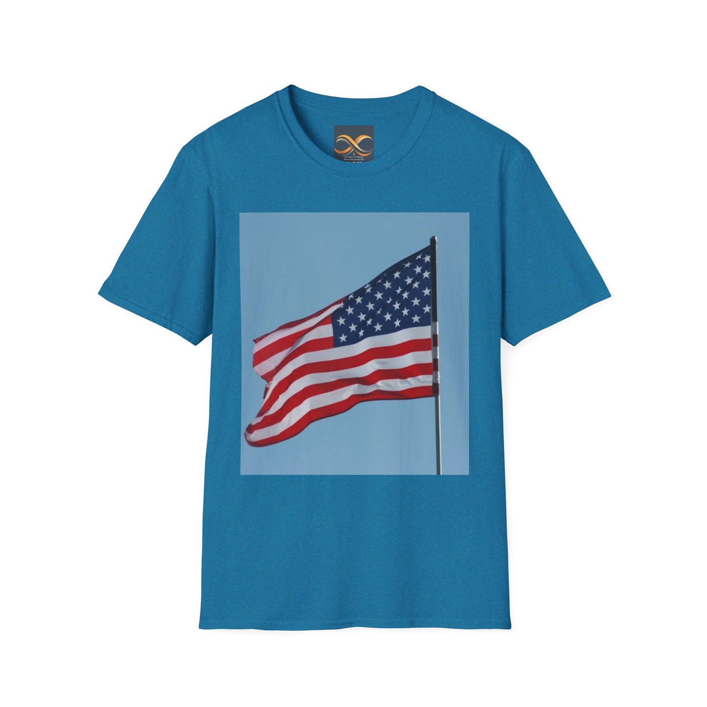 Unisex Softstyle T-Shirt - USA Flag