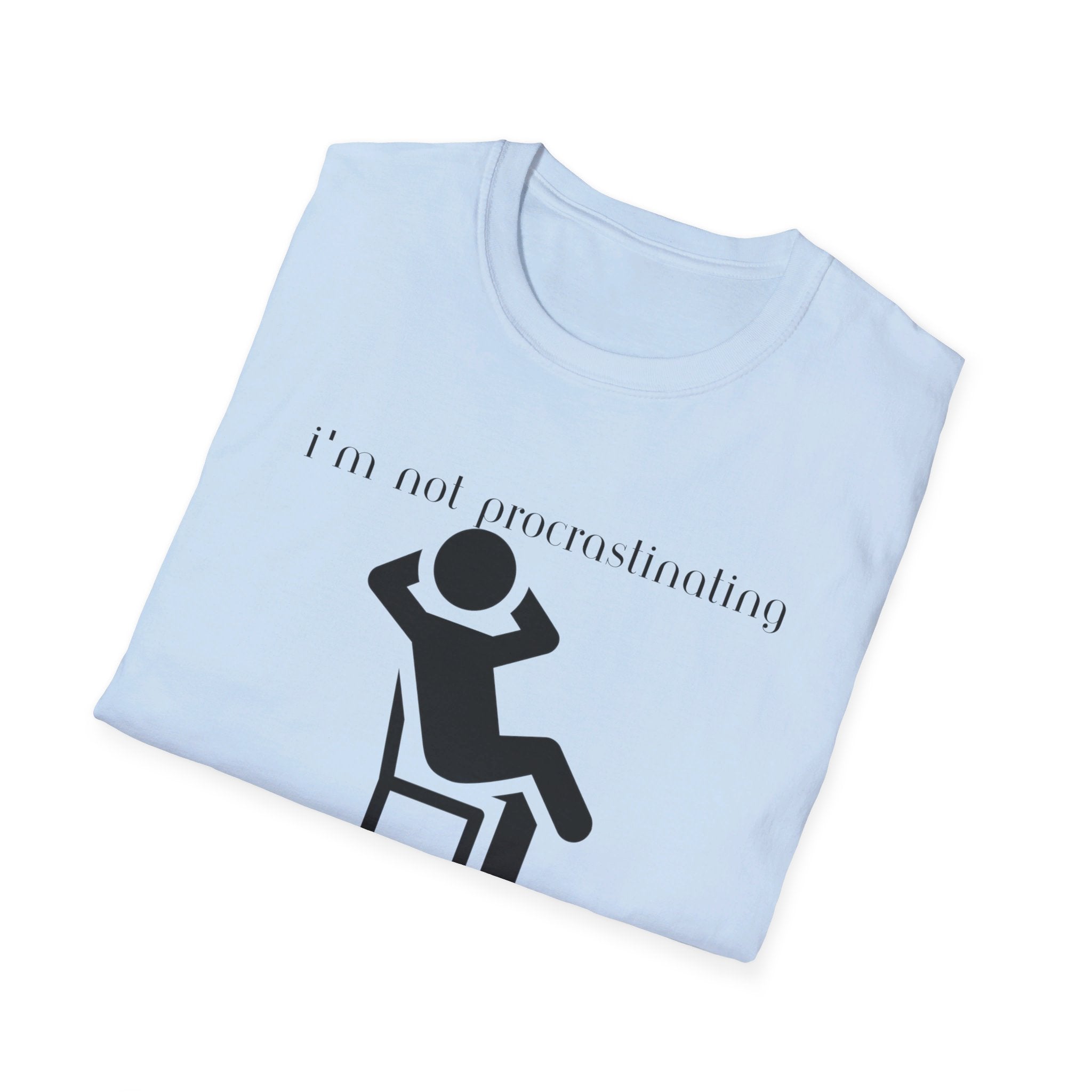 Unisex Softstyle T-Shirt - Procrastinating