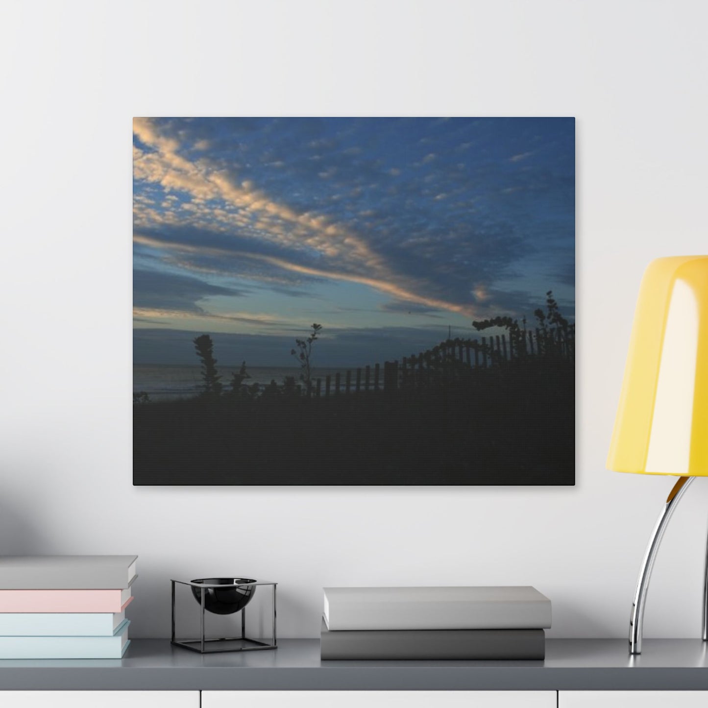 Classic Stretched Canvas - Beach Evening