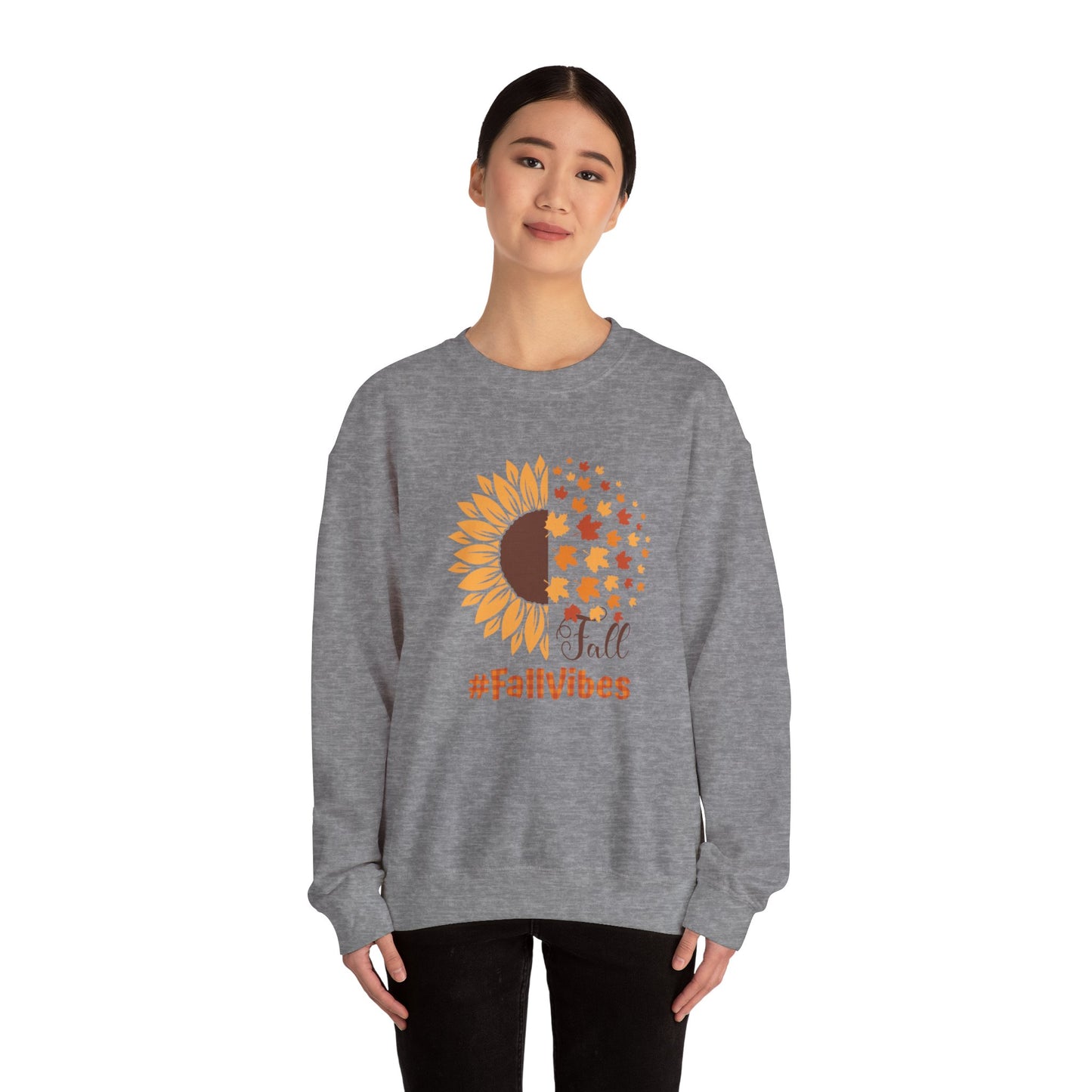 Unisex Heavy Blend™ Crewneck Sweatshirt/ Fall Vibes